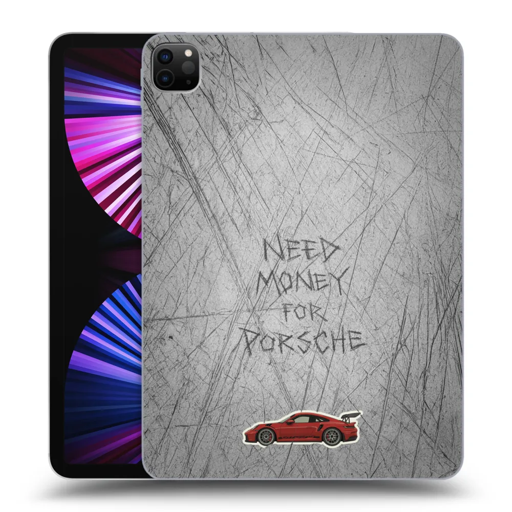 Picasee silikónový čierny obal pre Apple iPad Pro 11" 2021 (3.gen) - Garage Scratch