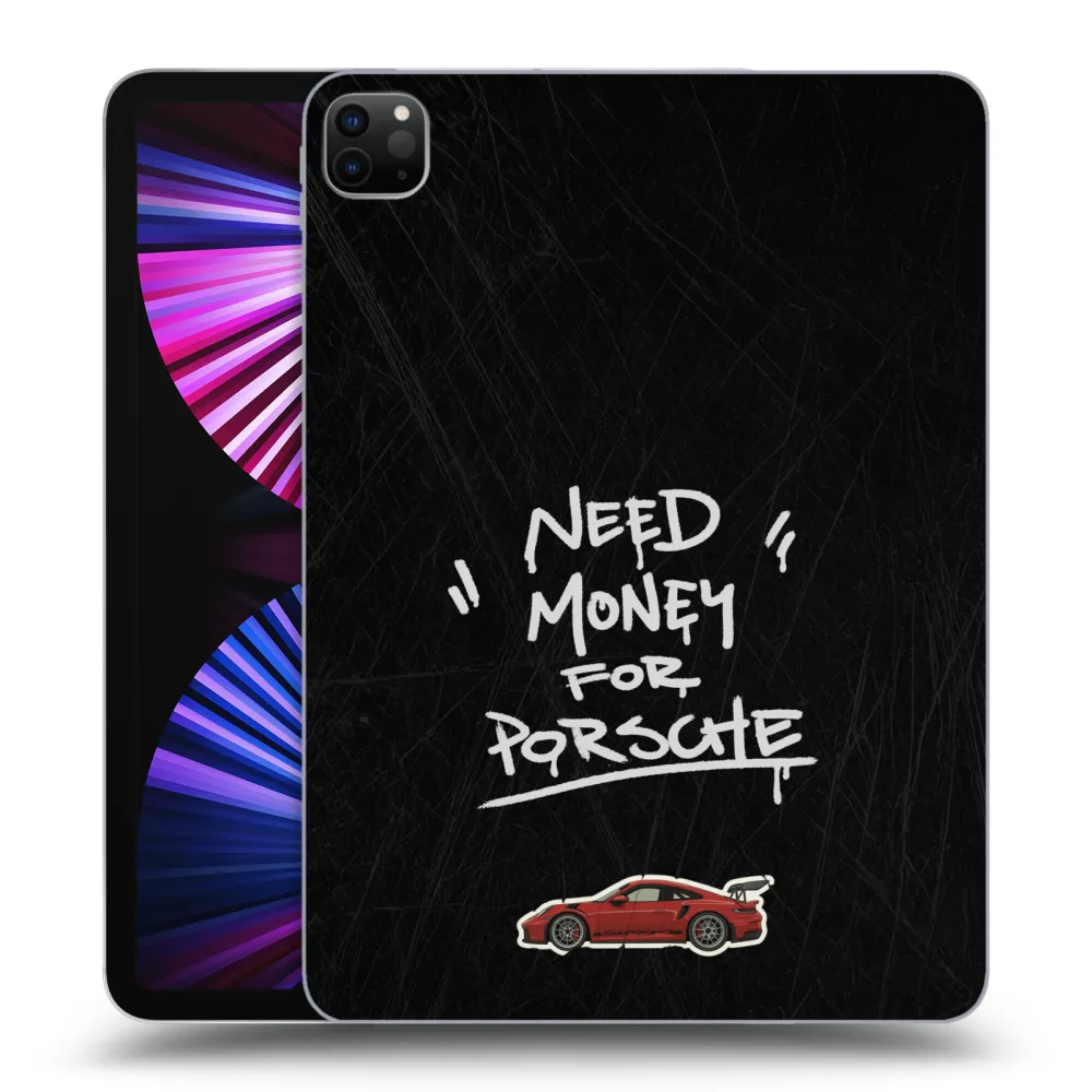 Picasee silikónový čierny obal pre Apple iPad Pro 11" 2021 (3.gen) - Dark Racer