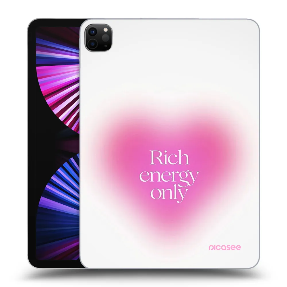 Picasee silikónový čierny obal pre Apple iPad Pro 11" 2021 (3.gen) - Rich Energy