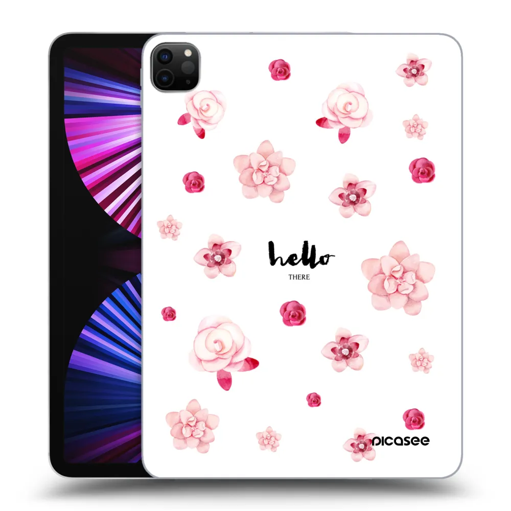 Picasee silikónový čierny obal pre Apple iPad Pro 11" 2021 (3.gen) - Hello there