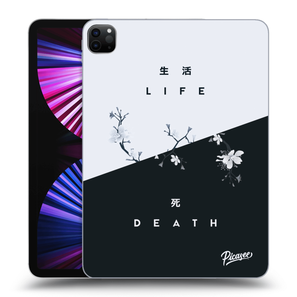 Picasee silikónový čierny obal pre Apple iPad Pro 11" 2021 (3.gen) - Life - Death