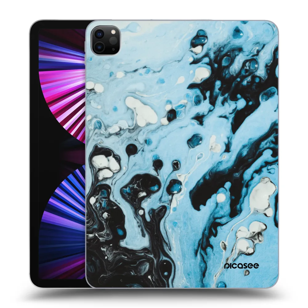 Silikónový čierny obal pre Apple iPad Pro 11" 2021 (3.gen) - Organic blue