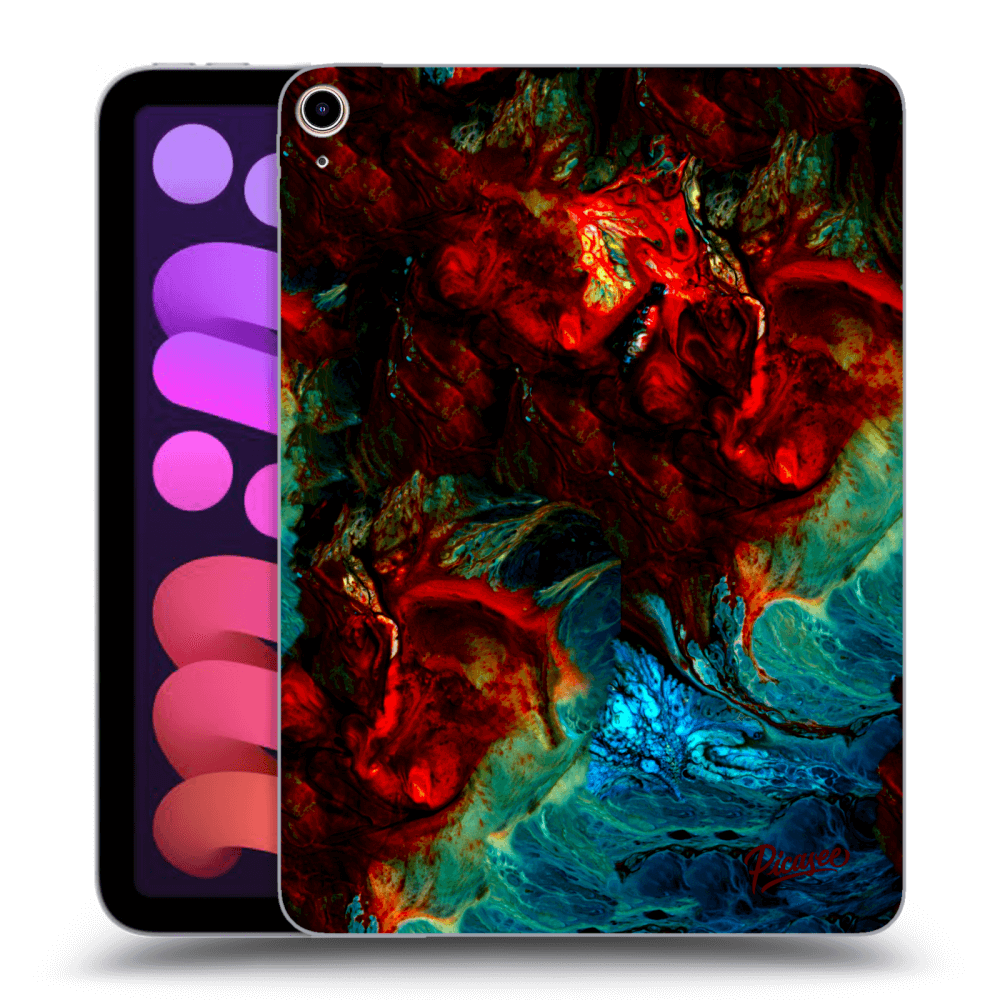 Picasee silikónový čierny obal pre Apple iPad mini 2021 (6. gen) - Universe