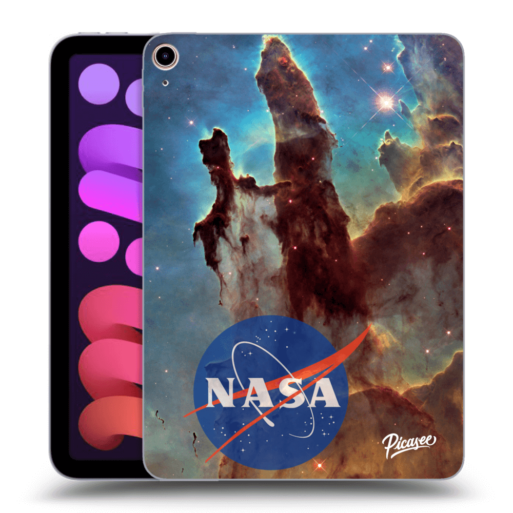 Picasee silikónový prehľadný obal pre Apple iPad mini 2021 (6. gen) - Eagle Nebula
