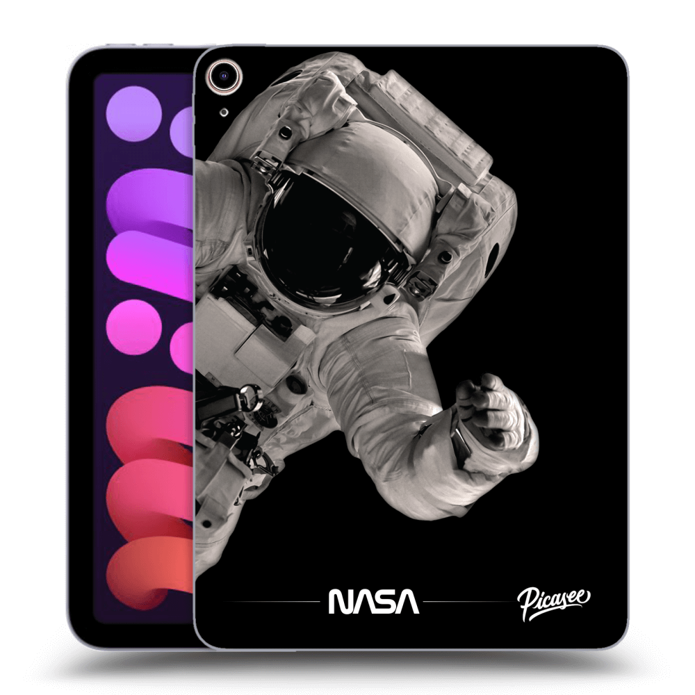 Picasee silikónový čierny obal pre Apple iPad mini 2021 (6. gen) - Astronaut Big