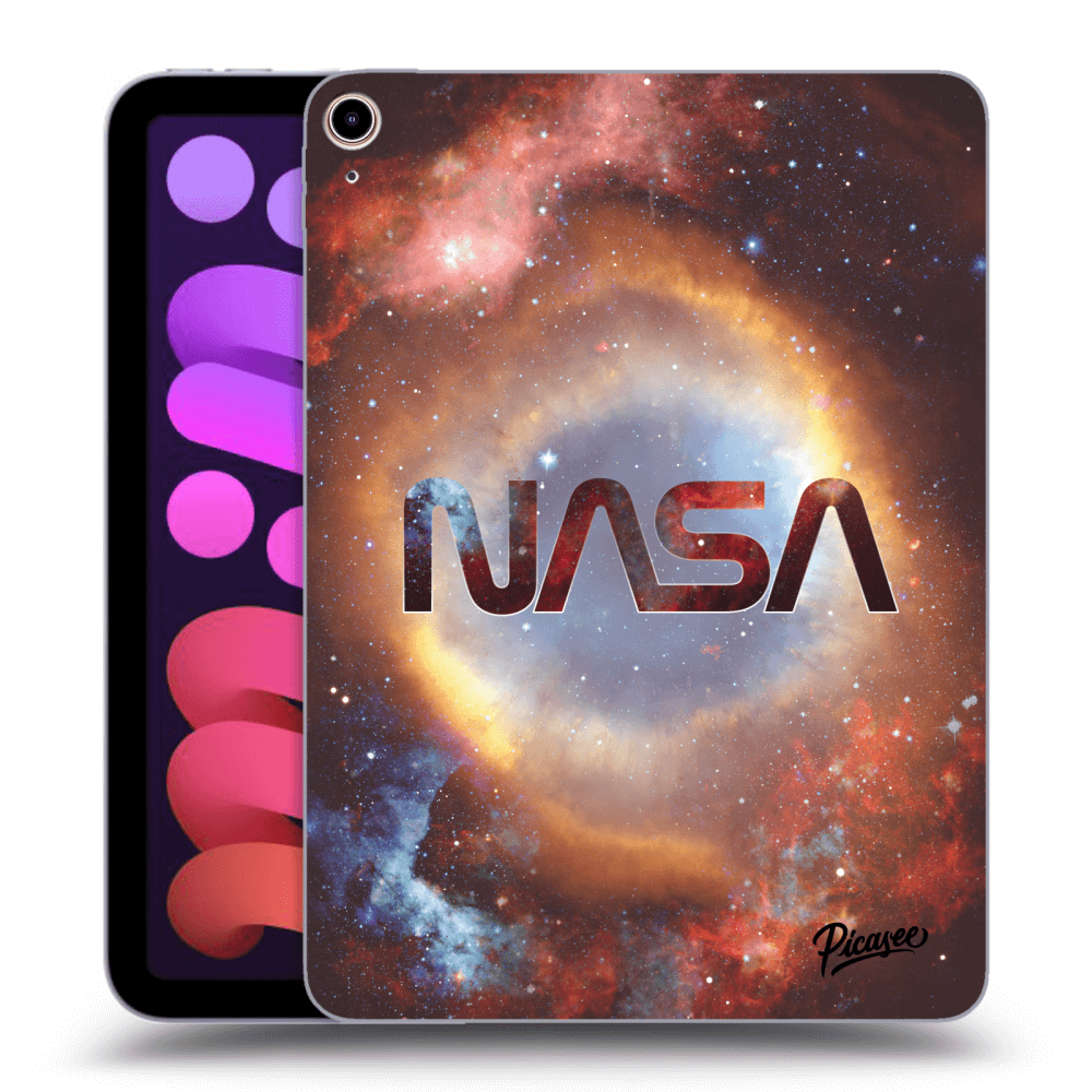 Picasee silikónový čierny obal pre Apple iPad mini 2021 (6. gen) - Nebula