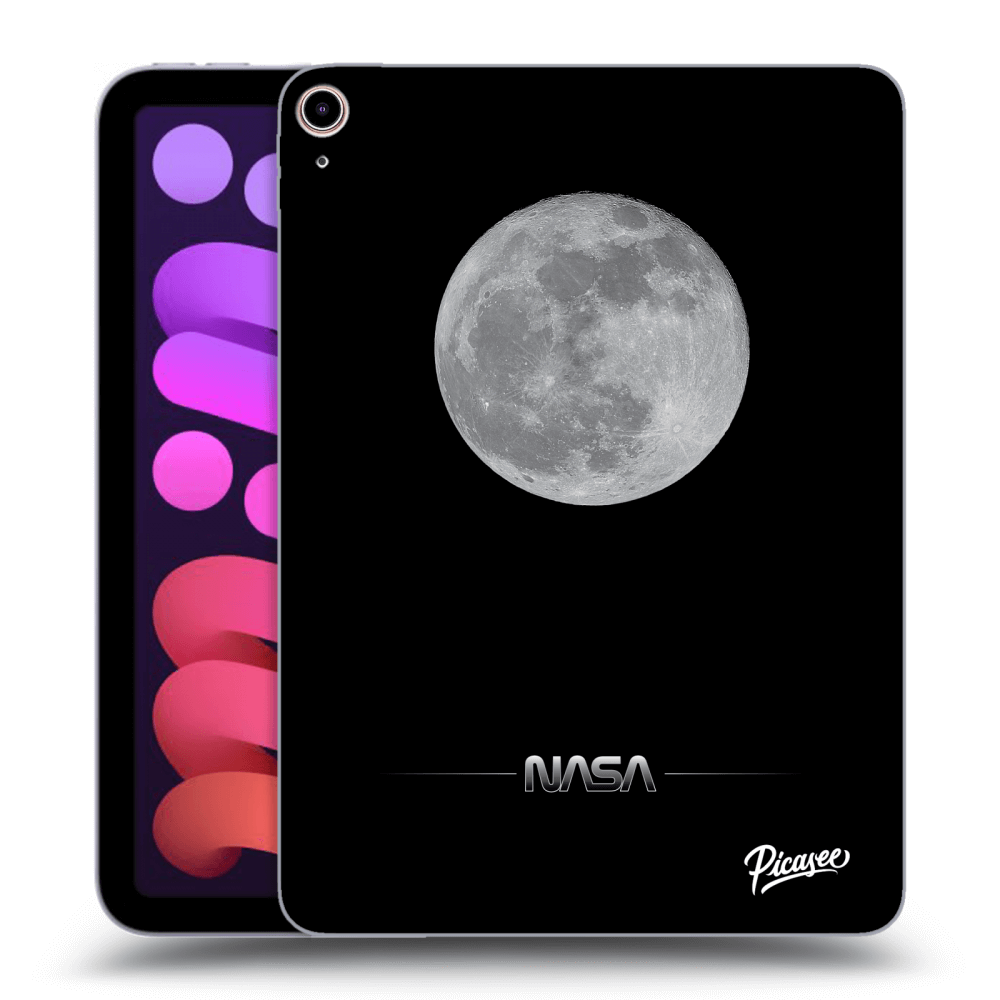 Picasee silikónový čierny obal pre Apple iPad mini 2021 (6. gen) - Moon Minimal