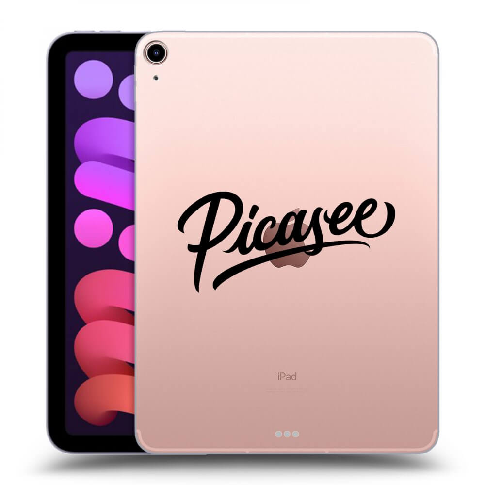 Picasee silikónový prehľadný obal pre Apple iPad mini 2021 (6. gen) - Picasee - old logo - black