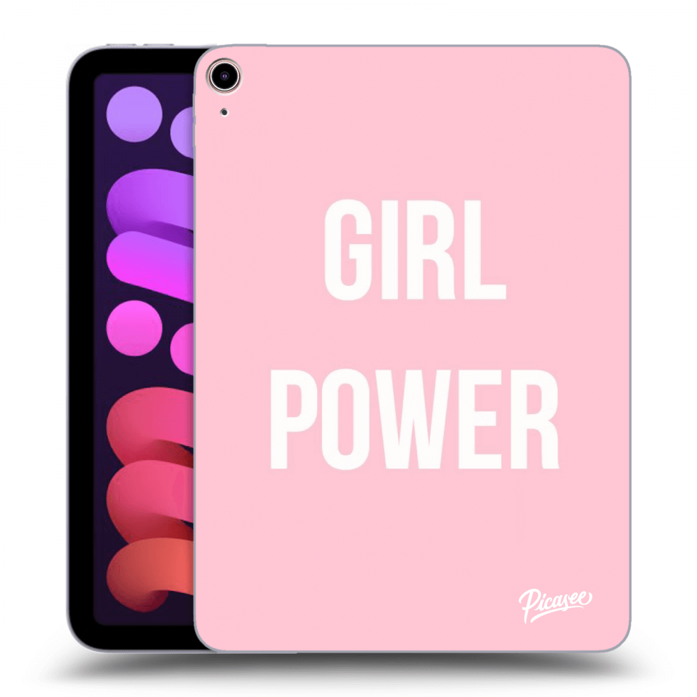 Picasee silikónový prehľadný obal pre Apple iPad mini 2021 (6. gen) - Girl power