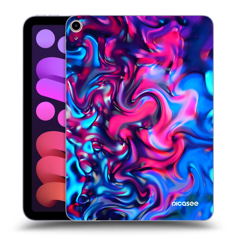 Picasee silikónový prehľadný obal pre Apple iPad mini 2021 (6. gen) - Redlight