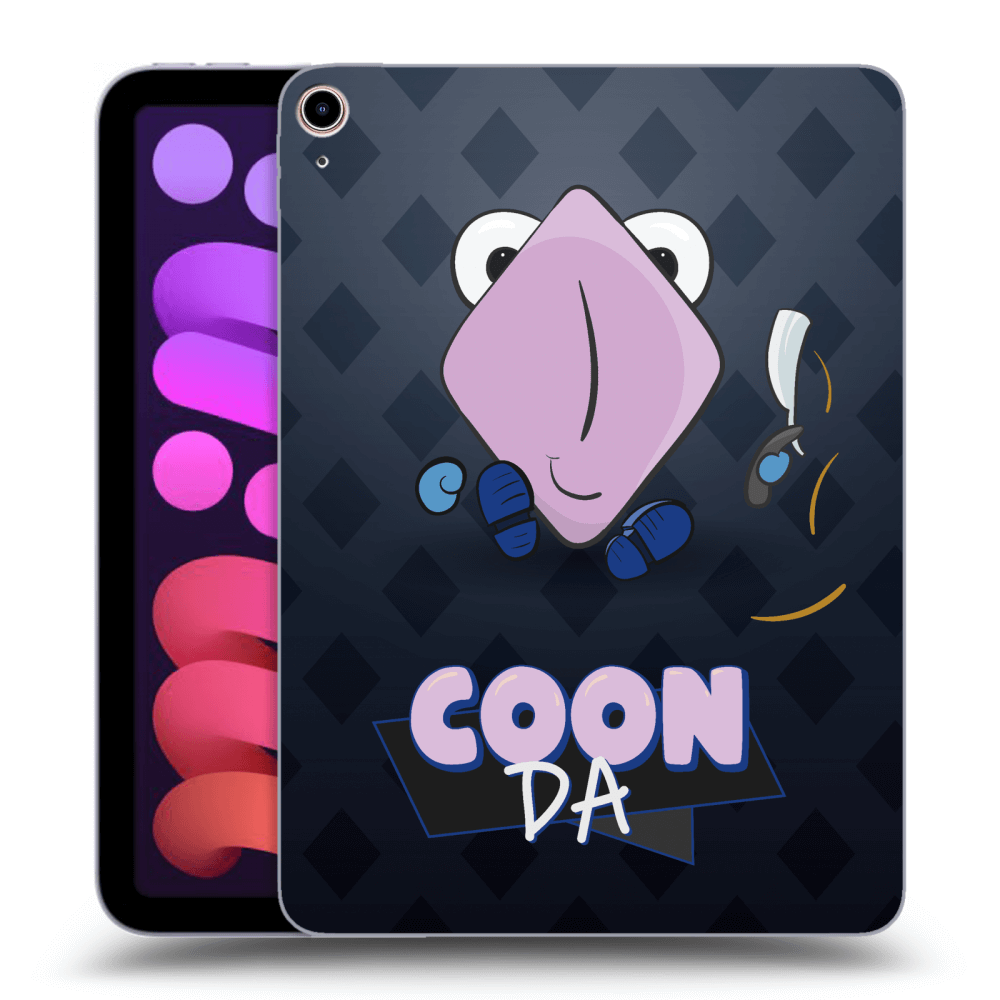 Picasee silikónový prehľadný obal pre Apple iPad mini 2021 (6. gen) - COONDA holátko - tmavá