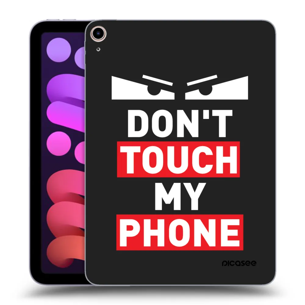 Picasee silikónový čierny obal pre Apple iPad mini 2021 (6. gen) - Shadow Eye - Transparent