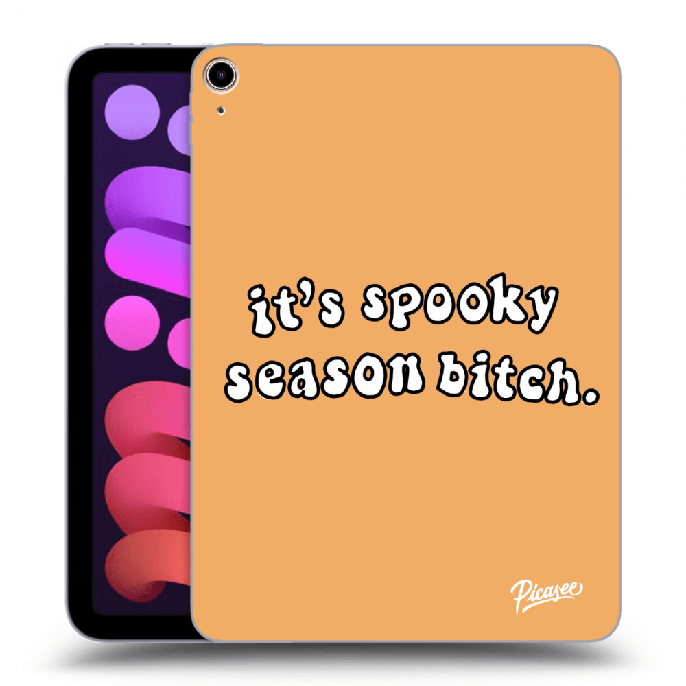 Picasee silikónový čierny obal pre Apple iPad mini 2021 (6. gen) - Spooky season