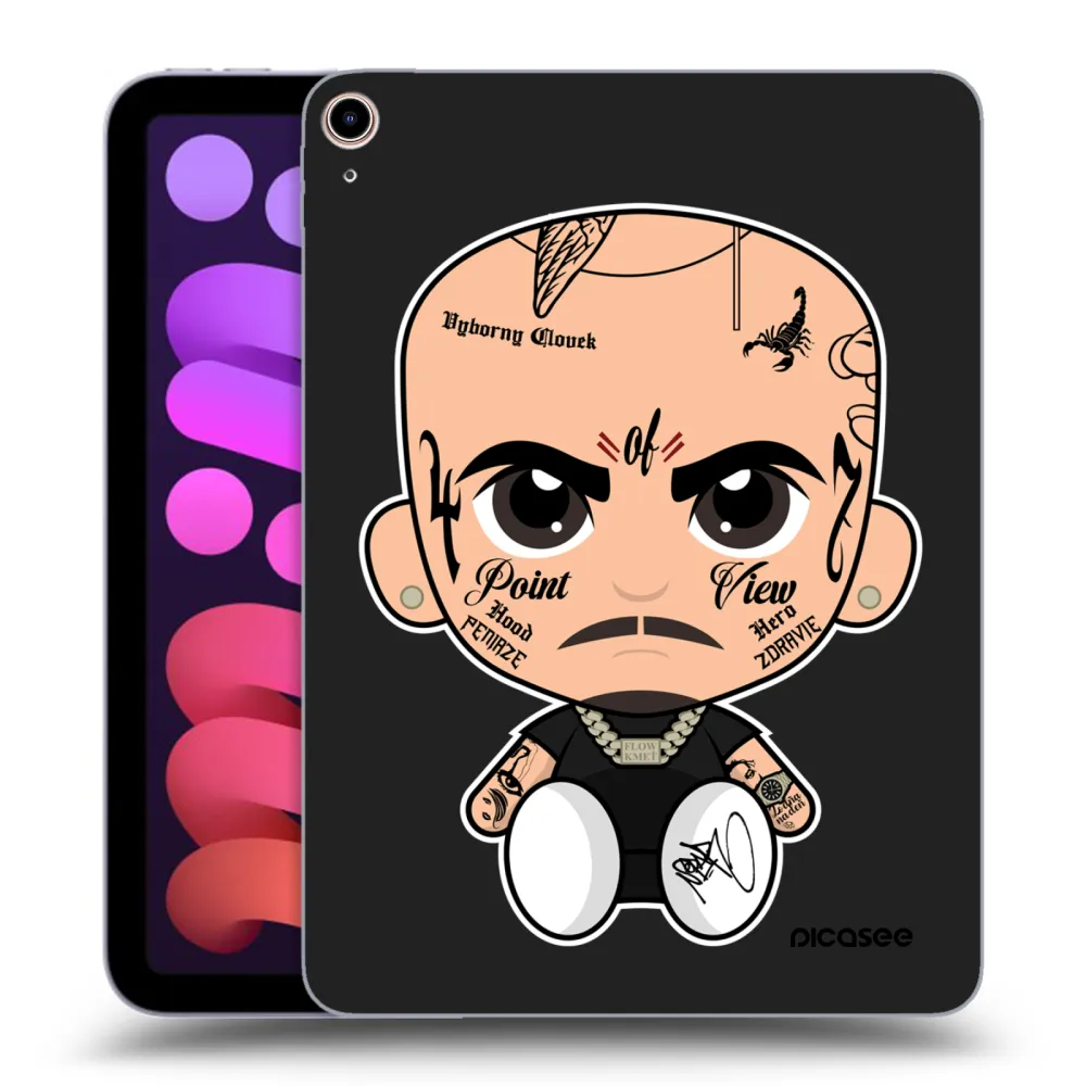 Picasee silikónový čierny obal pre Apple iPad mini 2021 (6. gen) - Separ