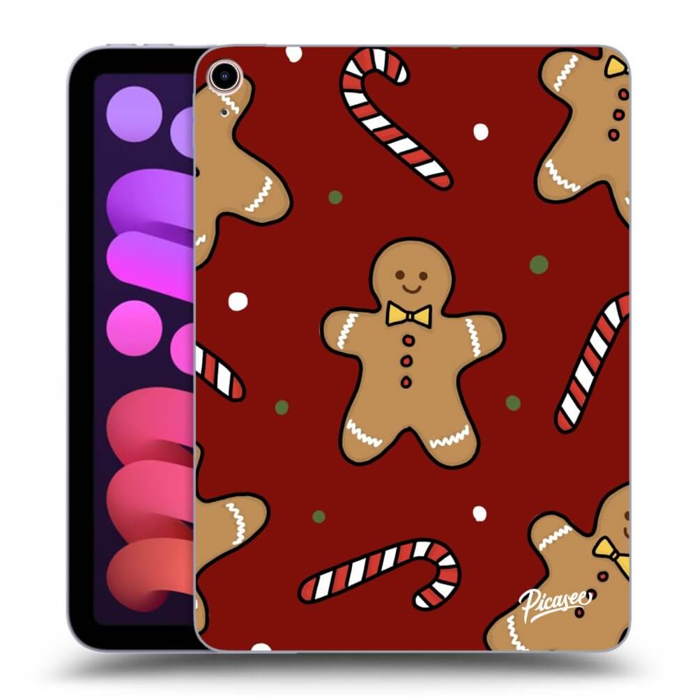 Picasee silikónový prehľadný obal pre Apple iPad mini 2021 (6. gen) - Gingerbread 2