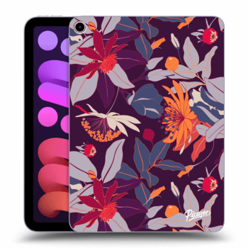 Obal pre Apple iPad mini 2021 (6. gen) - Purple Leaf