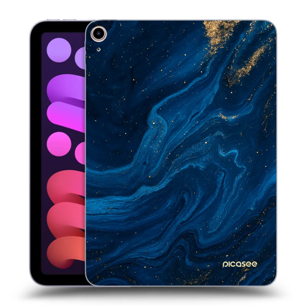 Picasee silikónový prehľadný obal pre Apple iPad mini 2021 (6. gen) - Blue