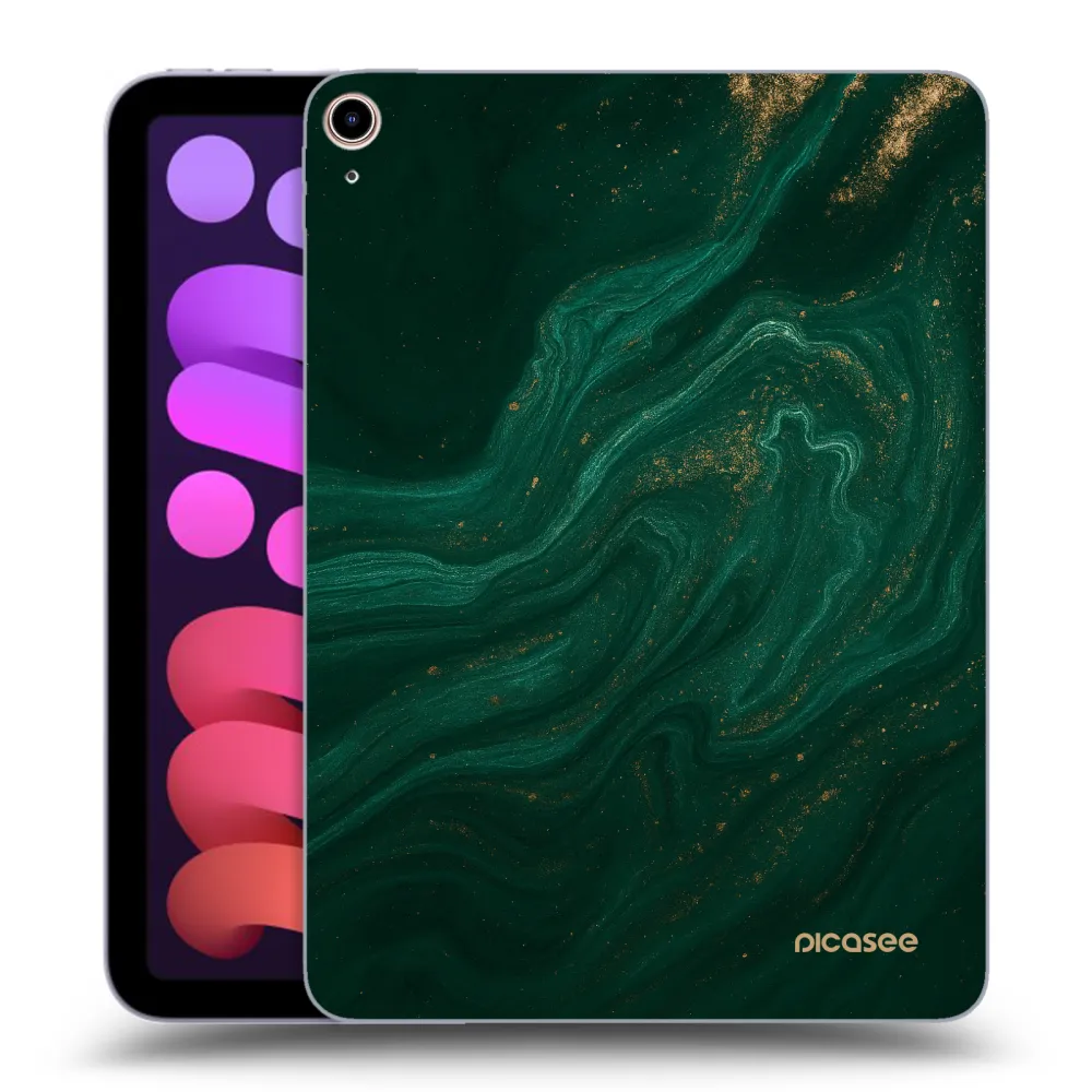 Picasee silikónový prehľadný obal pre Apple iPad mini 2021 (6. gen) - Green