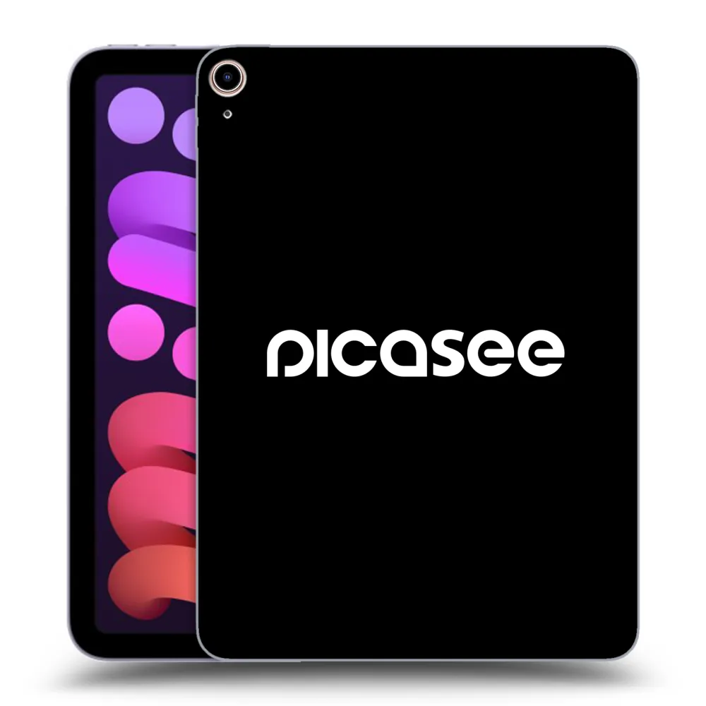Picasee silikónový čierny obal pre Apple iPad mini 2021 (6. gen) - Picasee - new logo - white