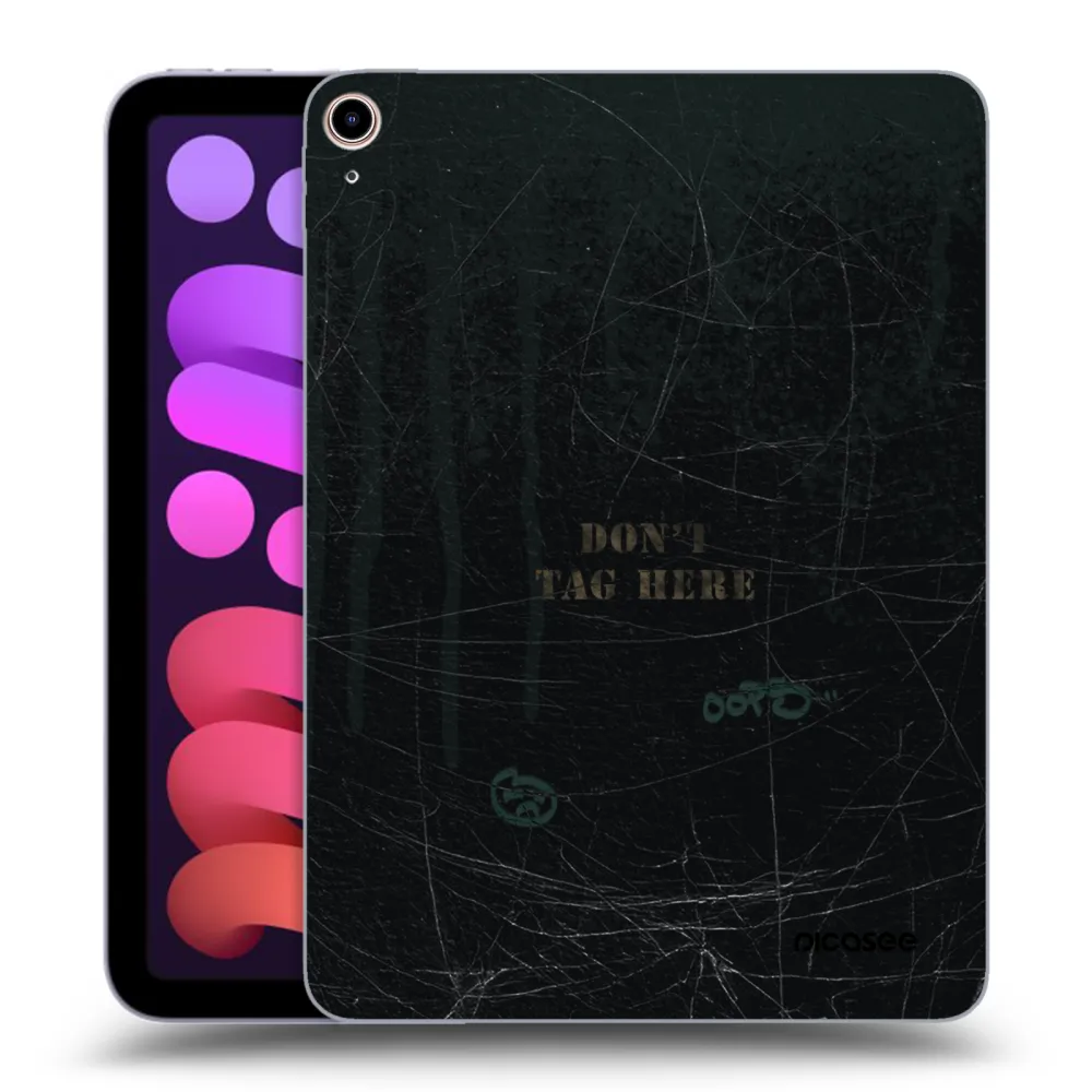 Picasee silikónový prehľadný obal pre Apple iPad mini 2021 (6. gen) - DON´T TAG