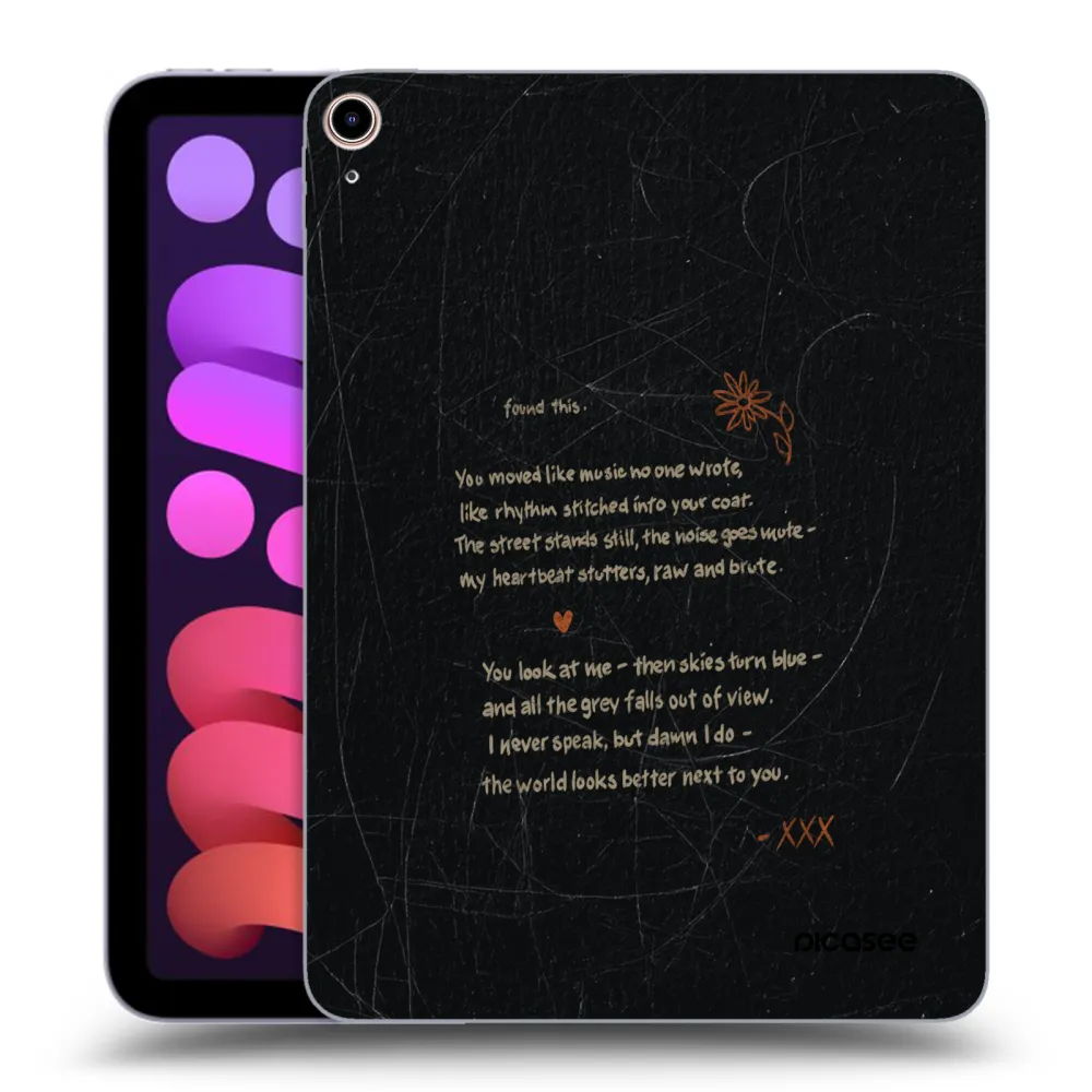 Silikónový prehľadný obal pre Apple iPad mini 2021 (6. gen) - POET