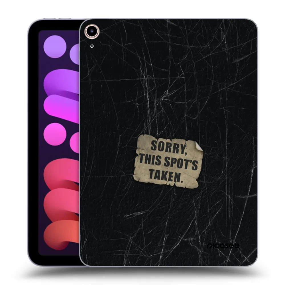 Picasee silikónový prehľadný obal pre Apple iPad mini 2021 (6. gen) - SORRY