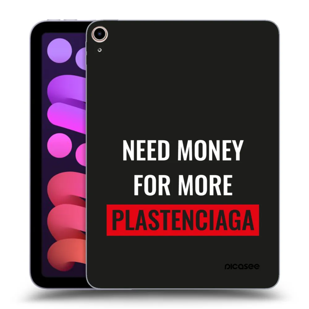 Picasee silikónový prehľadný obal pre Apple iPad mini 2021 (6. gen) - More PLASTENCIAGA