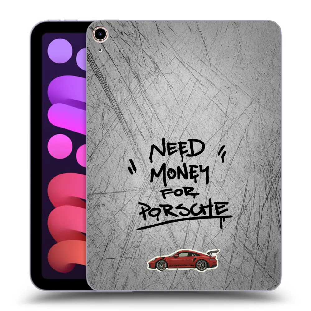 Picasee silikónový prehľadný obal pre Apple iPad mini 2021 (6. gen) - Grey Drift