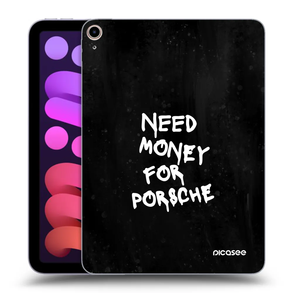 Picasee silikónový prehľadný obal pre Apple iPad mini 2021 (6. gen) - Black Dollar