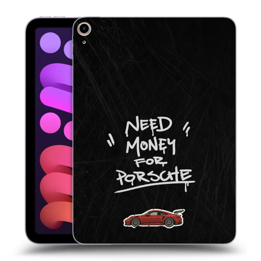 Picasee silikónový prehľadný obal pre Apple iPad mini 2021 (6. gen) - Dark Racer