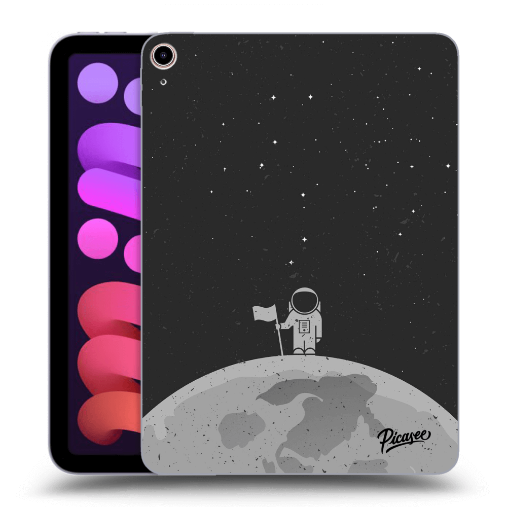Picasee silikónový čierny obal pre Apple iPad mini 2021 (6. gen) - Astronaut