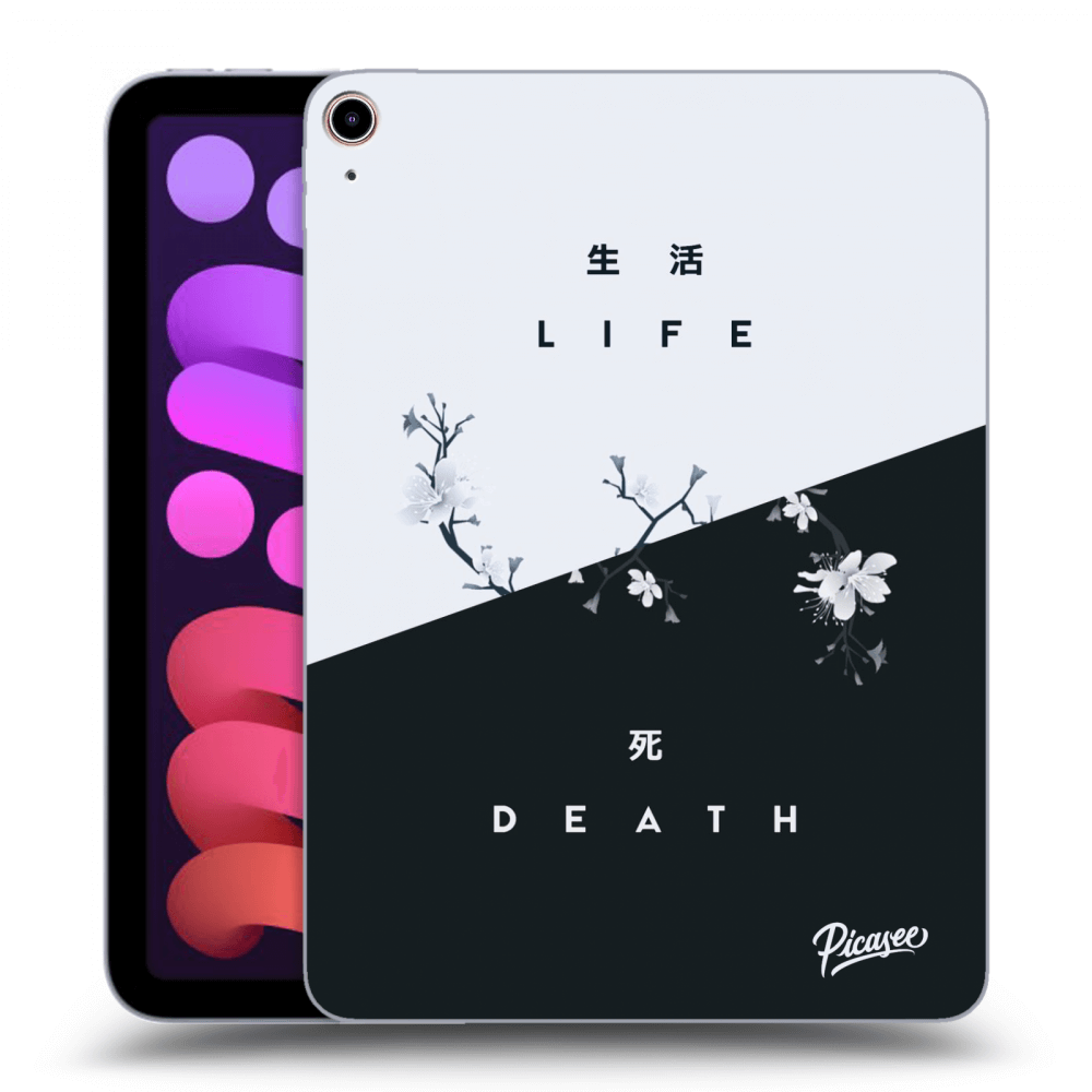Picasee silikónový čierny obal pre Apple iPad mini 2021 (6. gen) - Life - Death