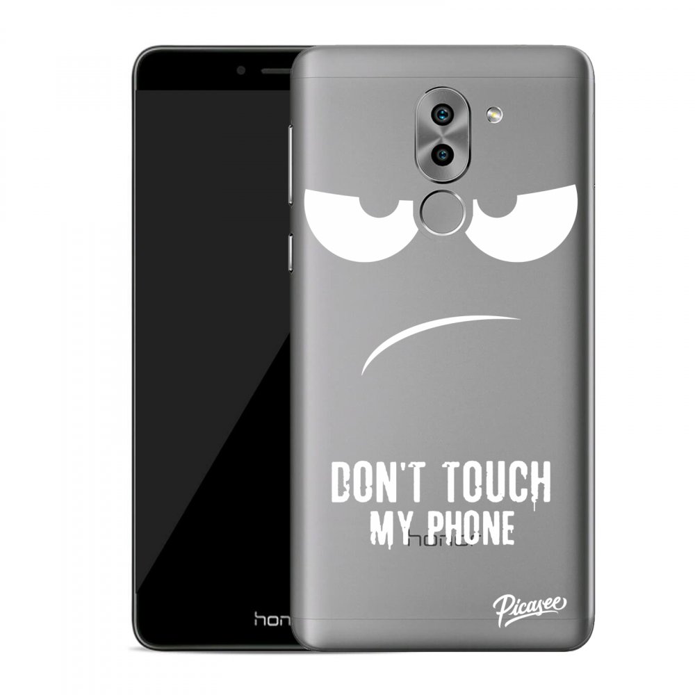 Picasee silikónový prehľadný obal pre Honor 6X - Don't Touch My Phone