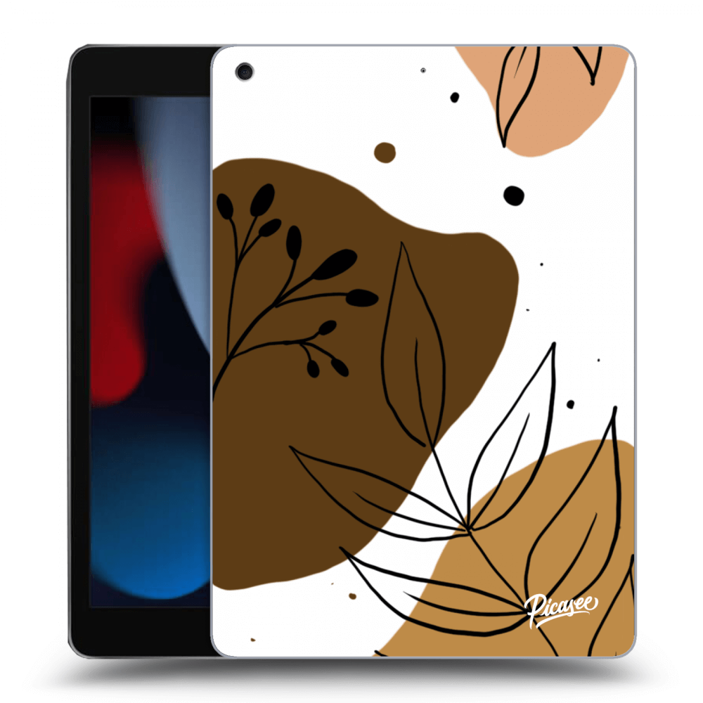 Picasee silikónový prehľadný obal pre Apple iPad 10.2" 2021 (9. gen) - Boho style