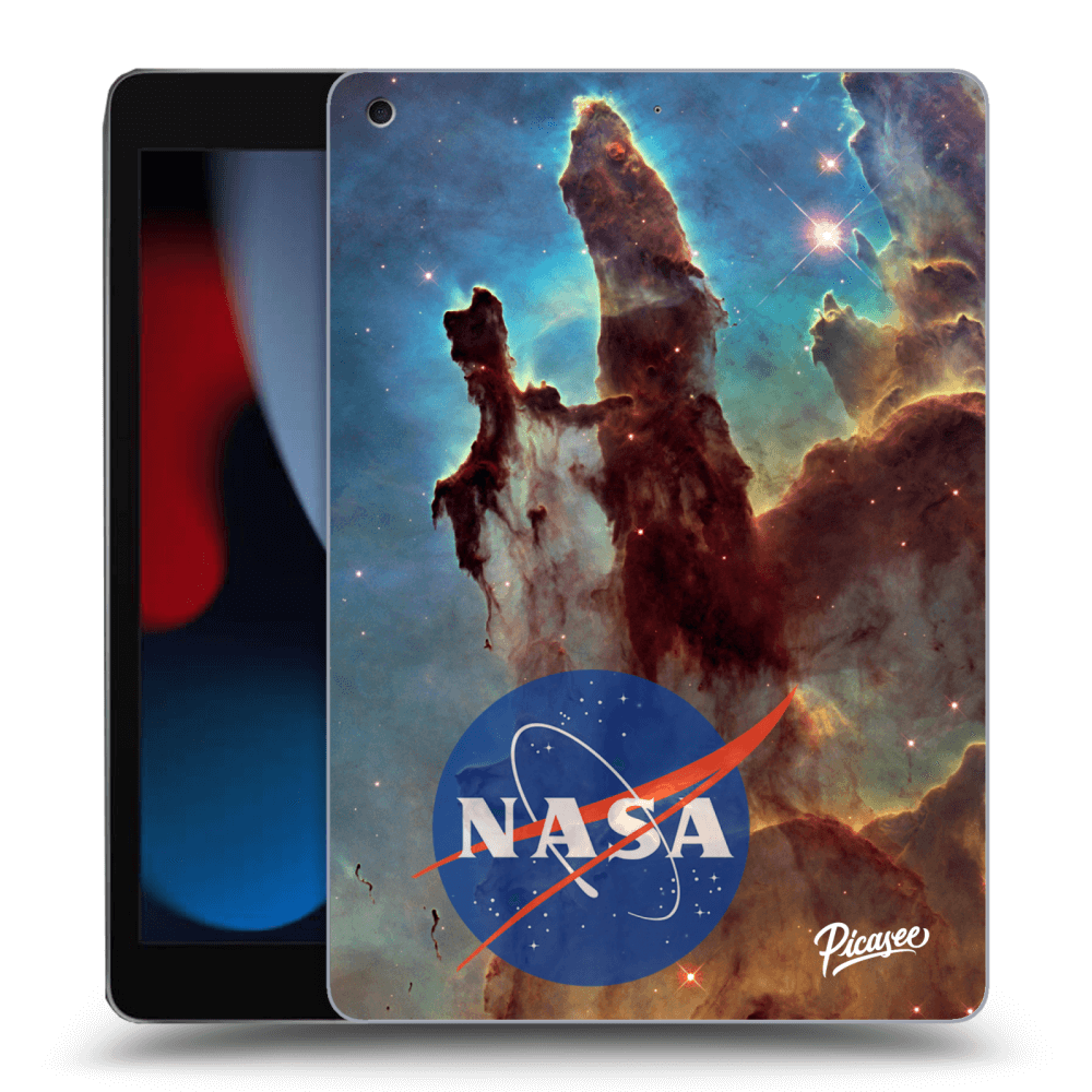 Picasee silikónový prehľadný obal pre Apple iPad 10.2" 2021 (9. gen) - Eagle Nebula