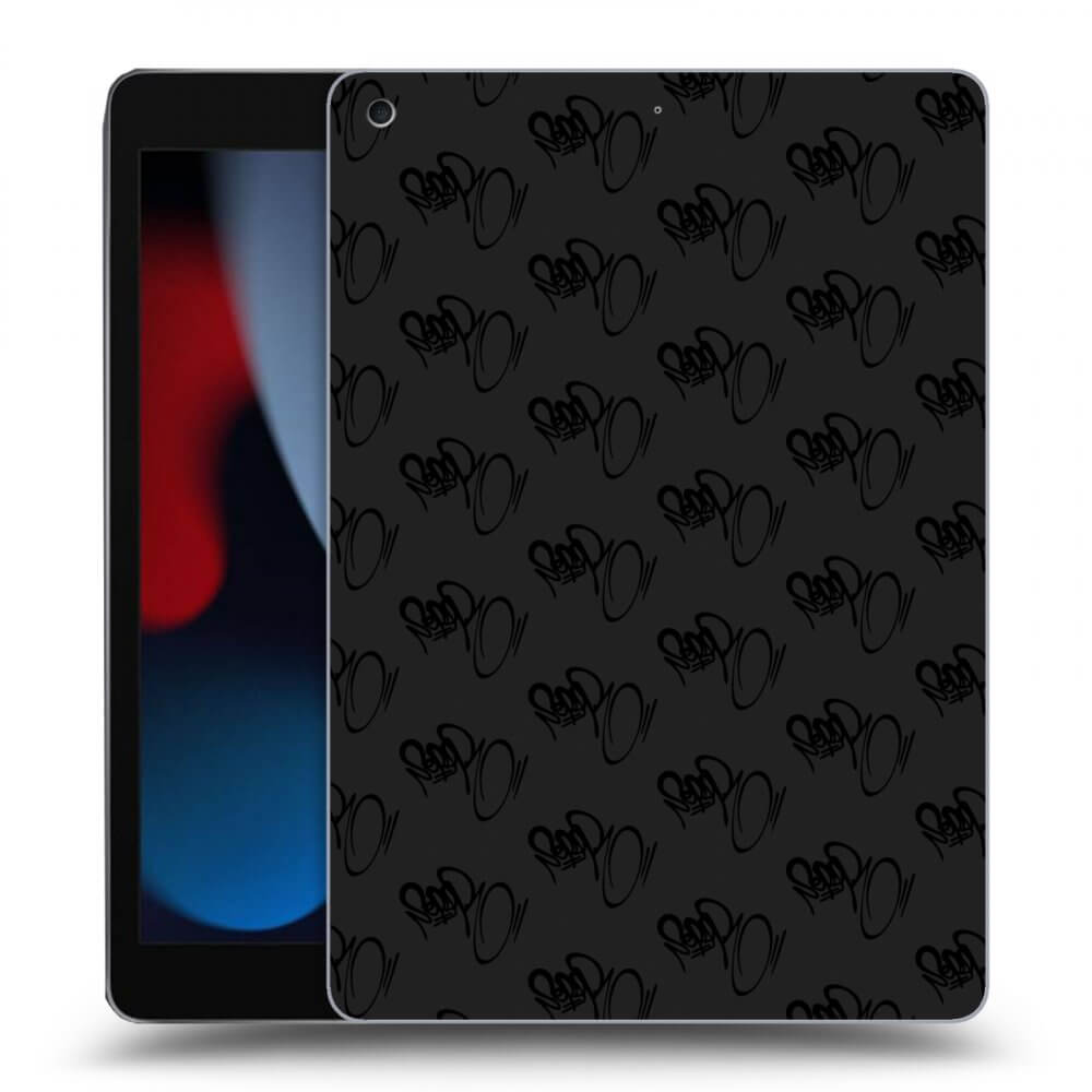 Picasee silikónový čierny obal pre Apple iPad 10.2" 2021 (9. gen) - Separ - Black On Black 1