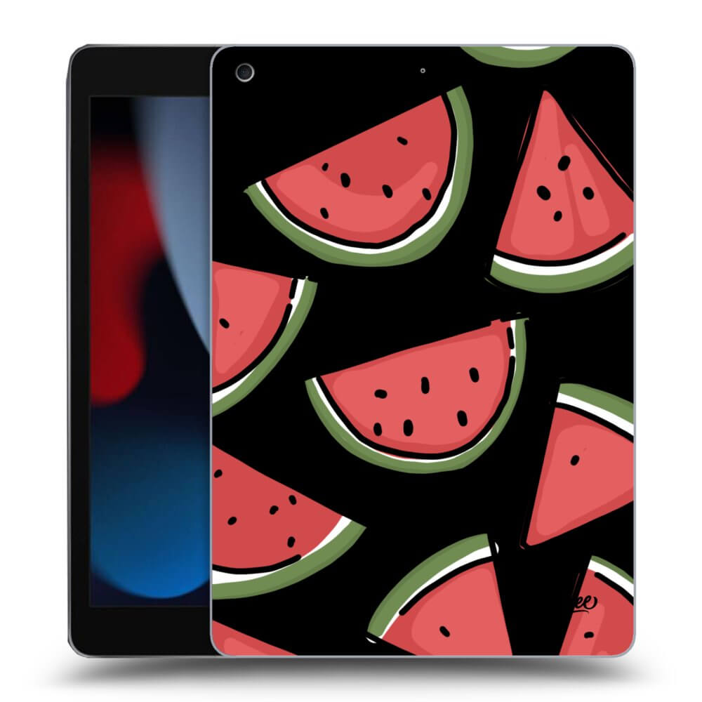 Picasee silikónový čierny obal pre Apple iPad 10.2" 2021 (9. gen) - Melone