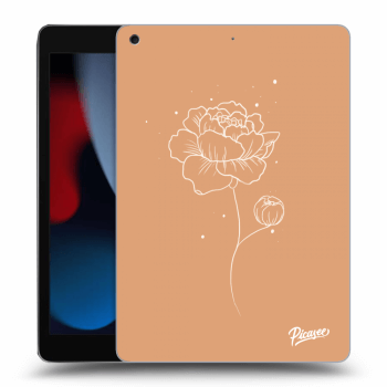 Obal pre Apple iPad 10.2" 2021 (9. gen) - Peonies