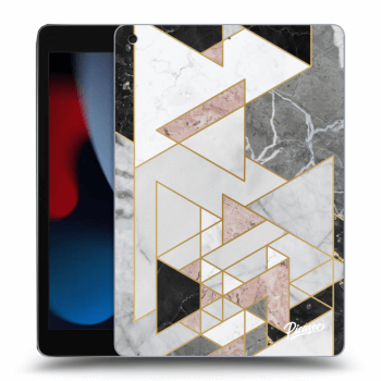 Picasee silikónový prehľadný obal pre Apple iPad 10.2" 2021 (9. gen) - Light geometry