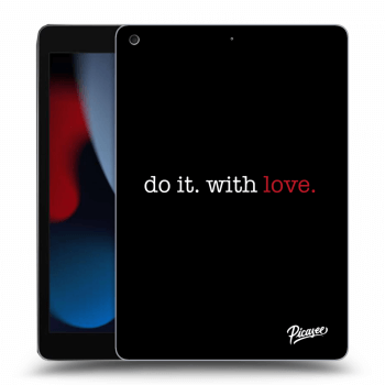 Picasee silikónový čierny obal pre Apple iPad 10.2" 2021 (9. gen) - Do it. With love.