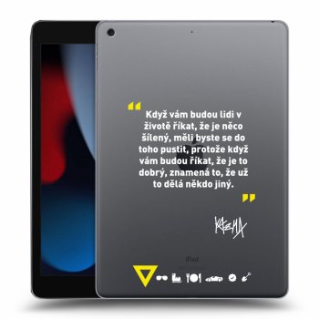 Obal pre Apple iPad 10.2" 2021 (9. gen) - Kazma - MĚLI BYSTE SE DO TOHO PUSTIT