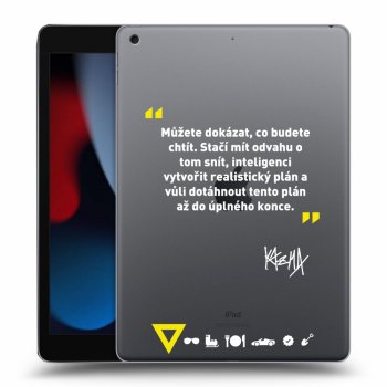 Obal pre Apple iPad 10.2" 2021 (9. gen) - Kazma - MŮŽETE DOKÁZAT, CO BUDETE CHTÍT