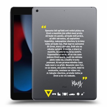 Obal pre Apple iPad 10.2" 2021 (9. gen) - Kazma - BUĎTE TROCHU YESMANI