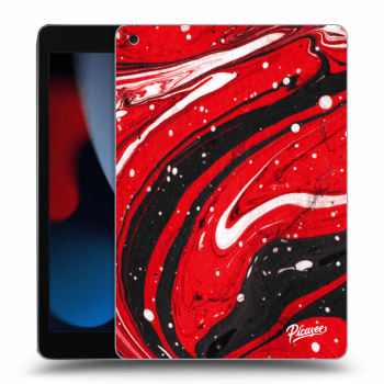 Obal pre Apple iPad 10.2" 2021 (9. gen) - Red black