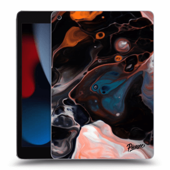 Picasee silikónový prehľadný obal pre Apple iPad 10.2" 2021 (9. gen) - Cream