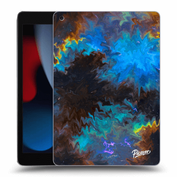 Picasee silikónový prehľadný obal pre Apple iPad 10.2" 2021 (9. gen) - Space