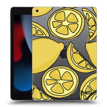 Picasee silikónový prehľadný obal pre Apple iPad 10.2" 2021 (9. gen) - Lemon