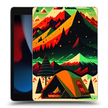 Picasee silikónový prehľadný obal pre Apple iPad 10.2" 2021 (9. gen) - Montreal