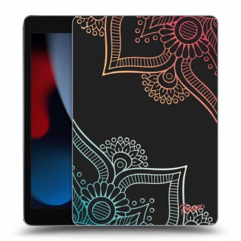 Obal pre Apple iPad 10.2" 2021 (9. gen) - Flowers pattern