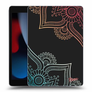 Obal pre Apple iPad 10.2" 2021 (9. gen) - Flowers pattern